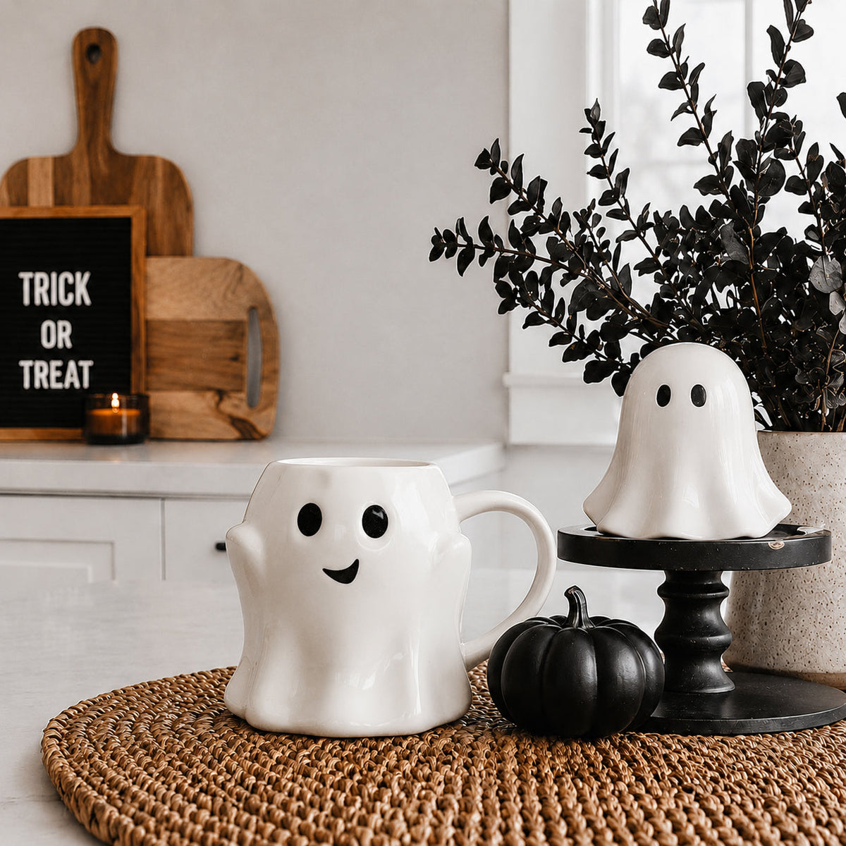 Ghost Mug – Cute Halloween Coffee Mug